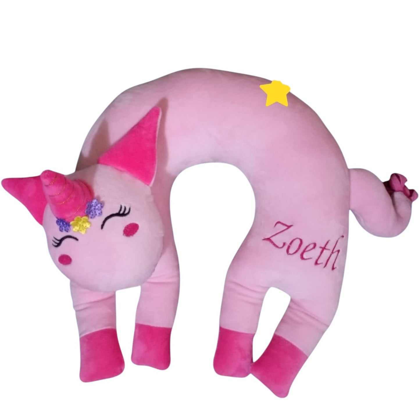 Almohada de cuello personalizada con tu imagen de tu personaje preferido