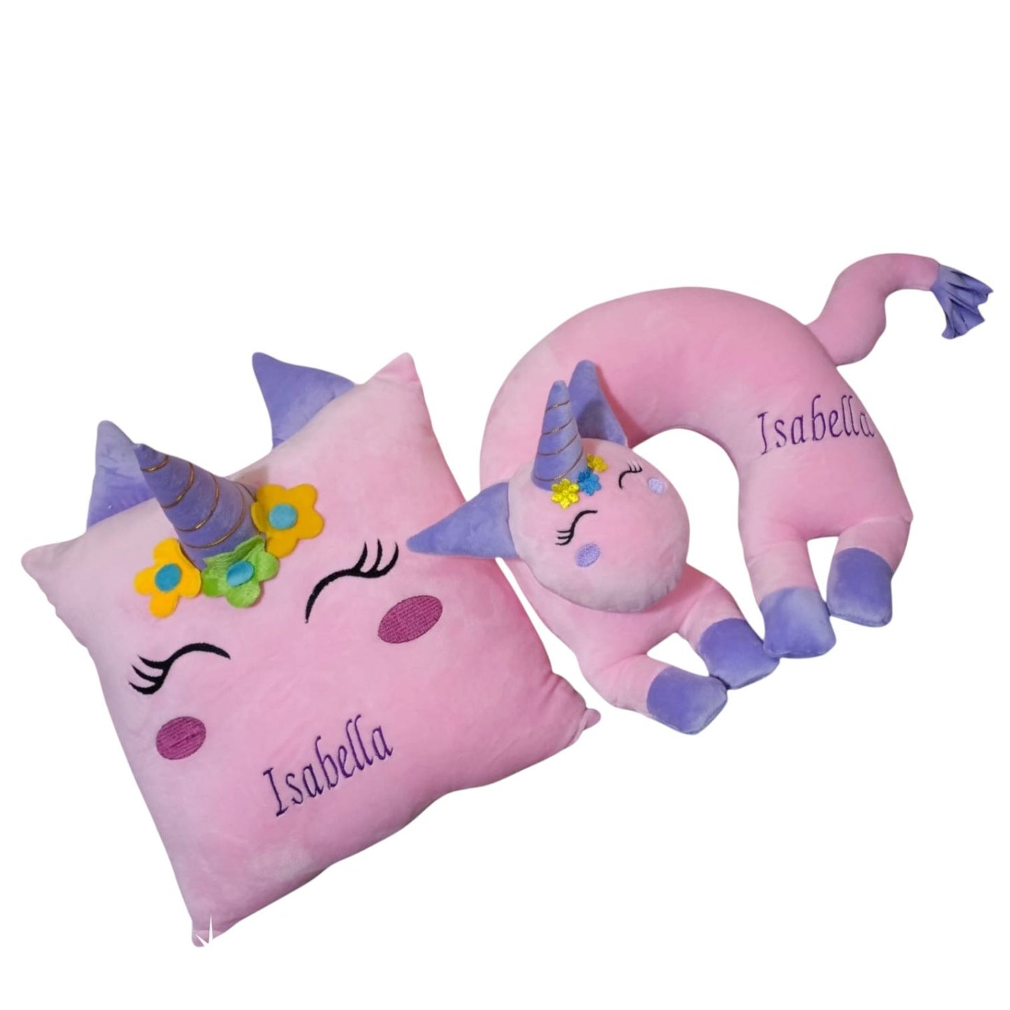 Combo 2 en 1: Cojín + Cuellero Personalizados de Súper Héroes