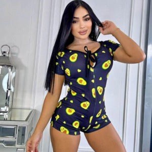 Pijama Enterizo Piel de durazno para Dama