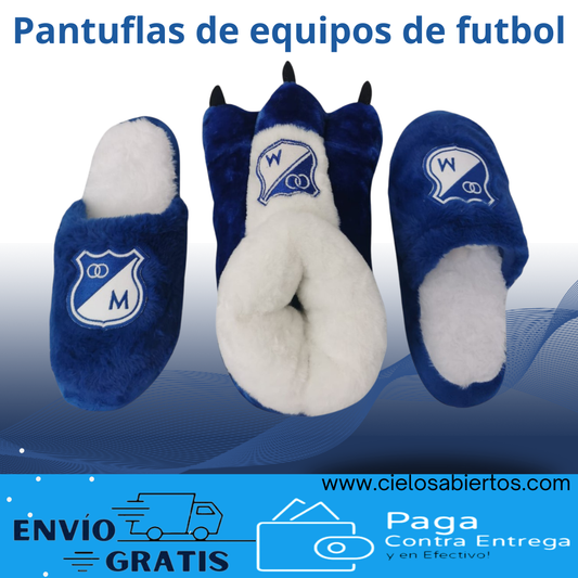 Pantuflas de Equipos de Fútbol – Tu Pasión en Cada Paso